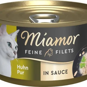 Ausverkauf Miamor Feine Filets Huhn Pur in Sauce 85 Gramm Katzennassfutter